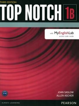 Imagem de TOP NOTCH 1B SPLIT SB WITH MYENGLISHLAB - 3RD ED