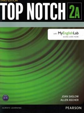 Imagem de TOP NOTCH 2A SPLIT SB WITH MYENGLISHLAB - 3RD ED