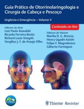 Imagem de GUIA PRATICO DE OTORRINOLARINGOLOGIA E CIRURGIA DE CABECA E PESCOCO