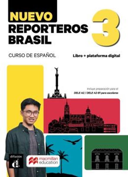 Picture of NUEVO REPORTEROS BRASIL 3 - ED.HIBRIDA LIBRO DEL ALUMNO