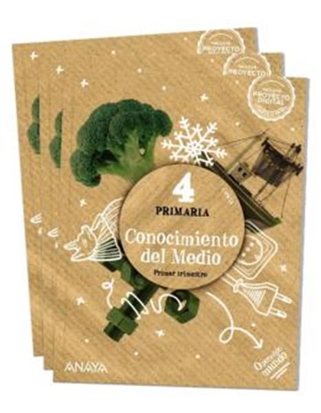 Picture of CONOCIMIENTO DEL MEDIO 4 PRIMARIA - PRIMER TRIMESTRE - OPERACION MUNDO