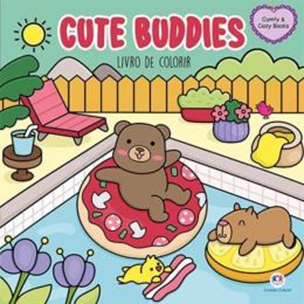 Picture of COMFY & COZY BOOKS - CUTE BUDDIES - LIVRO DE COLORIR