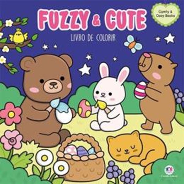 Picture of COMFY & COZY BOOKS - FUZZY & CUTE - LIVRO DE COLORIR
