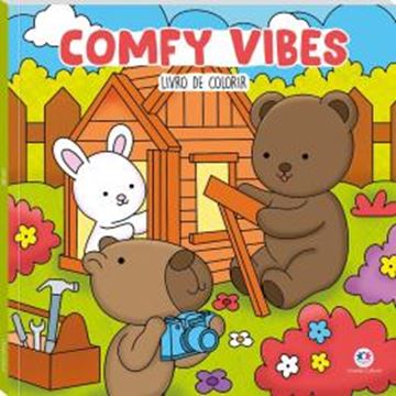 Imagem de COMFY & COZY BOOKS - COMFY VIBES - LIVRO DE COLORIR