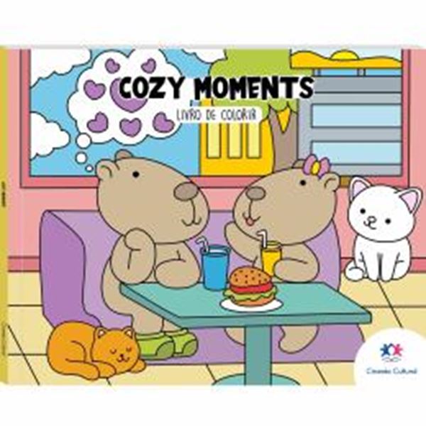Picture of COMFY & COZY BOOKS - COZY MOMENTS - LIVRO DE COLORIR