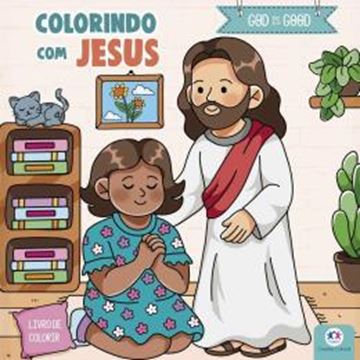 Imagem de COLORINDO COM JESUS - LIVRO DE COLORIR