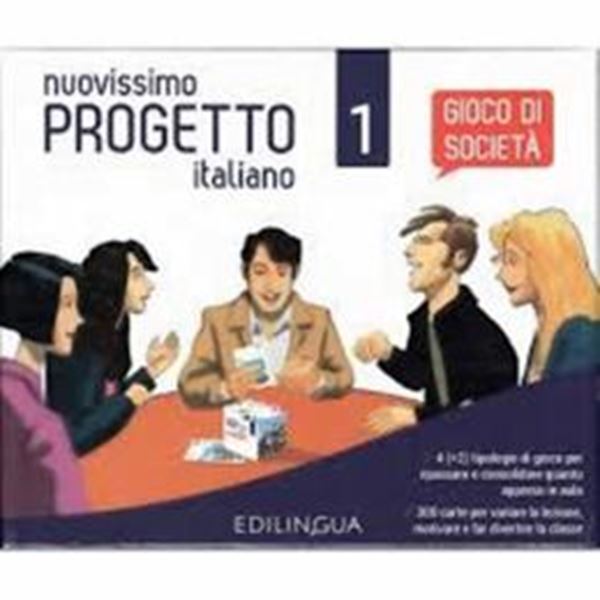 Picture of NUOVISSIMO PROGETTO ITALIANO 1 (A1-A2) - GIOCO DI SOCIETA