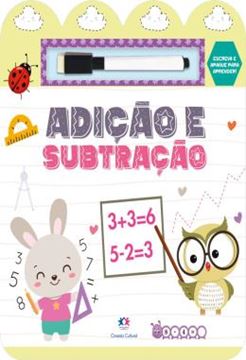 Imagem de ADICAO E SUBTRACAO - ESCREVA E APAGUE PARA APRENDER