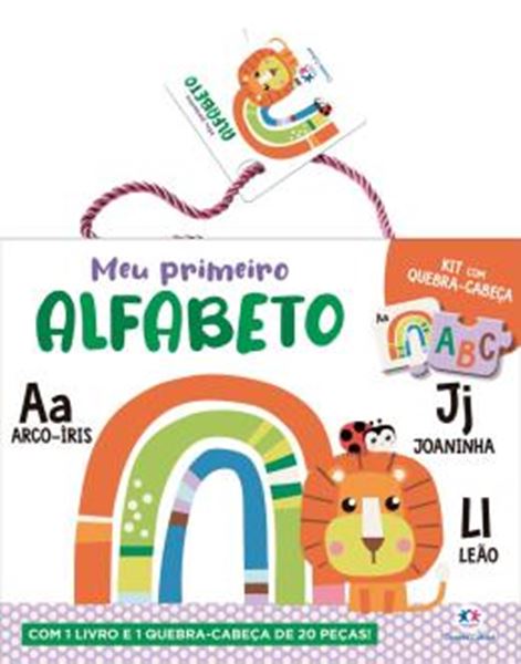 Picture of MEU PRIMEIRO ALFABETO - KIT COM LIVRO E QUEBRA-CABECA DE 20 PECAS