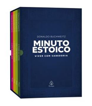 Imagem de BOX ESTOICISMO: 4 LIVROS PARA VIVER COM SABEDORIA - COLECAO MINUTO ESTOICO