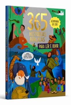 Imagem de 365 HISTORIAS BIBLICAS PARA LER E OUVIR - CAPA DURA - VOLUME 1 - LIVRO COM QR CODE