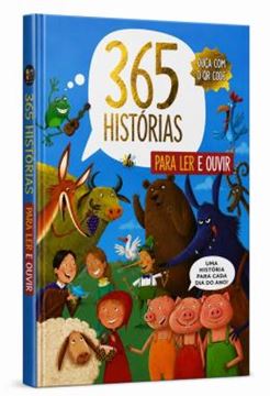 Imagem de 365 HISTORIAS PARA LER E OUVIR - CAPA DURA - VOLUME 1 - COM QR CODE